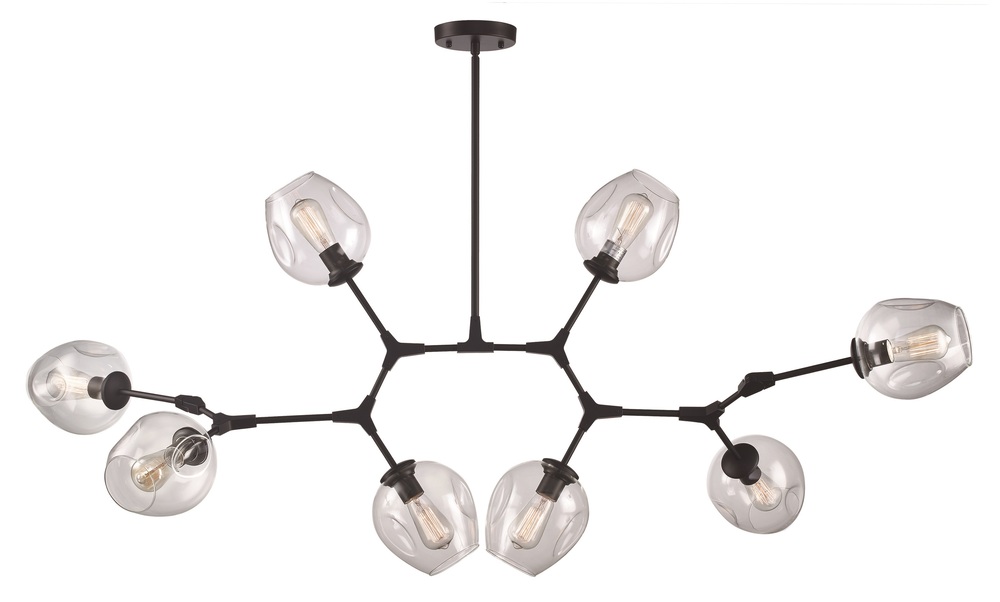 8LT PENDANT WEB CL GLS-BK